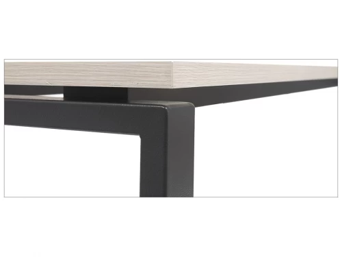 Стол офисный NT 120x70 белое дерево/антрацит