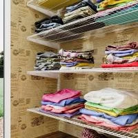 Гардеробная система из полок Титан-GS 450